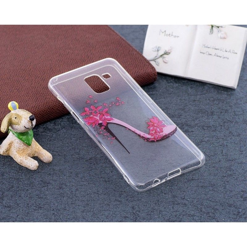 Hoesje Samsung Galaxy A8 Bloemrijke Pomp