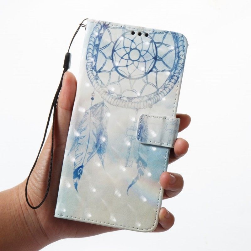 Leren Hoesje Samsung Galaxy A8 3D Dromenvanger