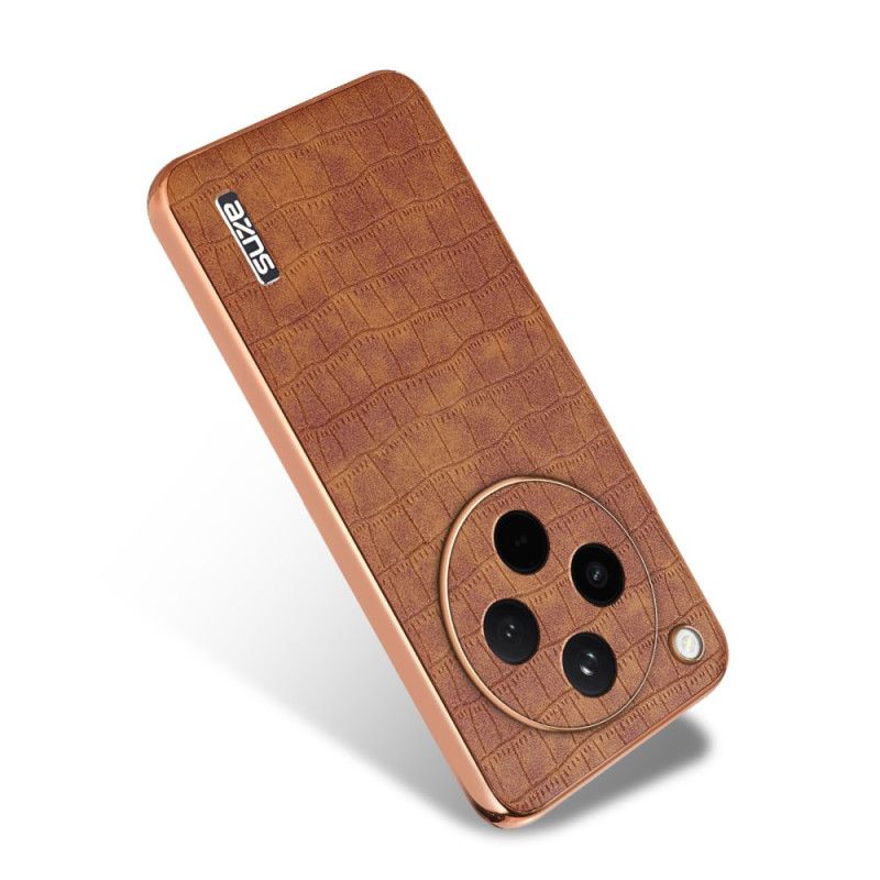 Cover Hoesje Oppo Find X8 Telefoonhoesje Azns Krokodillenstijl