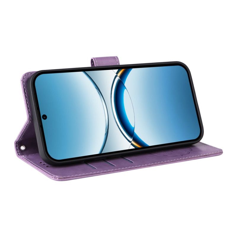 Flip Case Leren Oppo Find X8 Bedrukt Patroon