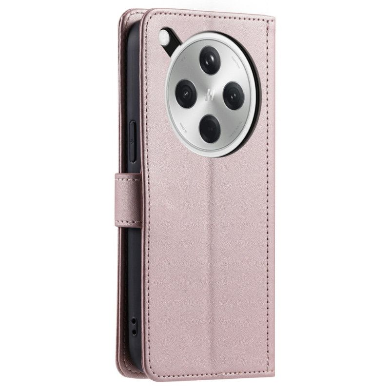 Folio-hoesje Oppo Find X8 Telefoonhoesje Gewatteerd Met Bandje En Schouderband