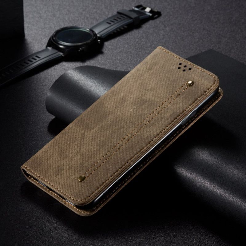 Folio-hoesje Voor Oppo Find X8 Denimstof