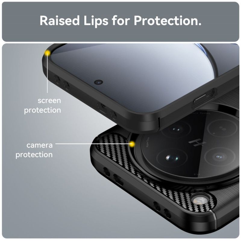 Hoesje Oppo Find X8 Koolstofvezel Geborsteld