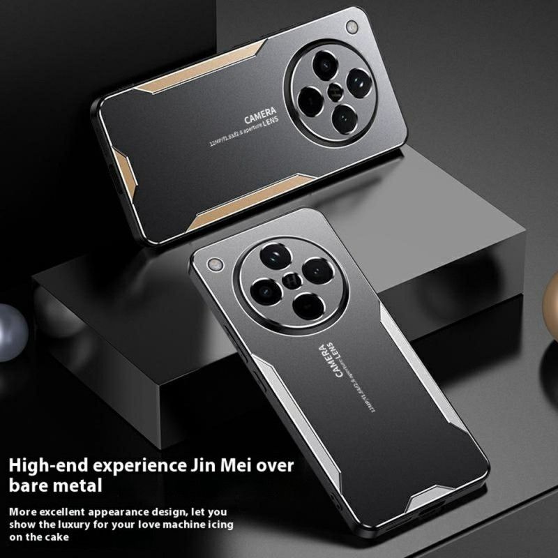 Hoesje Oppo Find X8 Metaaleffect Bescherming Hoesje