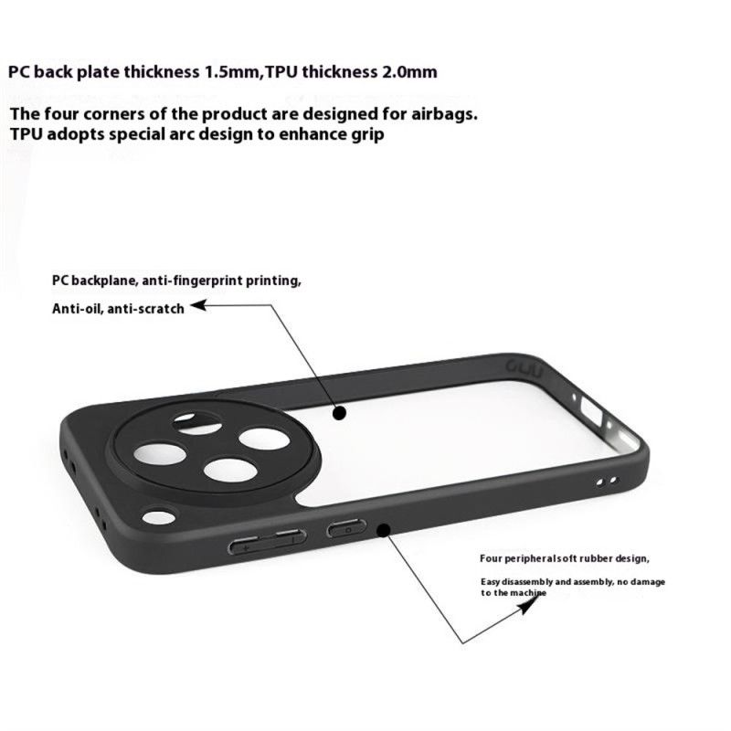 Hoesje Voor Oppo Find X8 Hybride Transparant