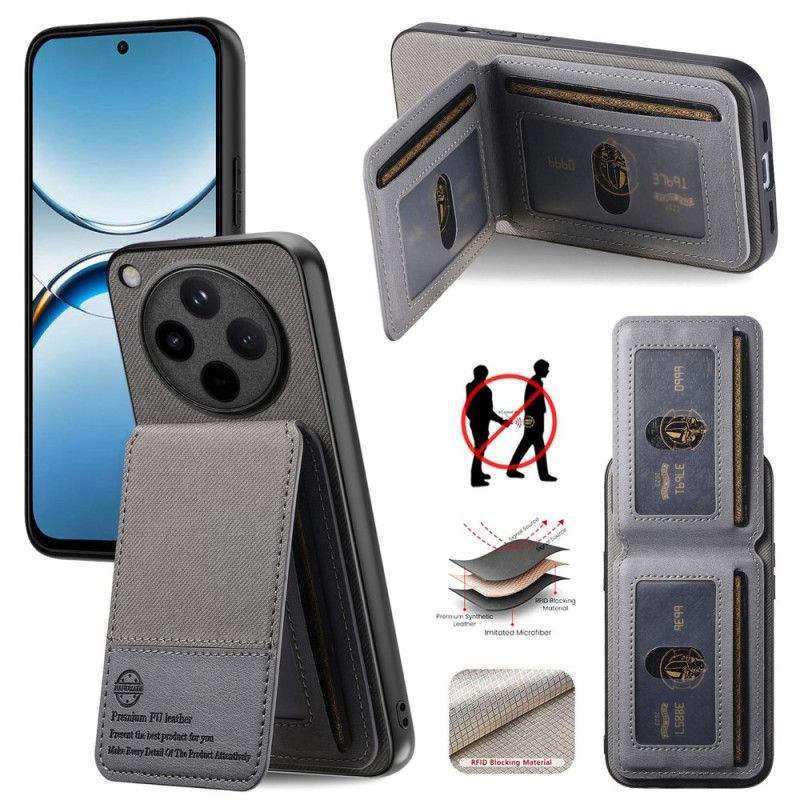 Hoesje Voor Oppo Find X8 Kaarthouder En Rfid-bescherming