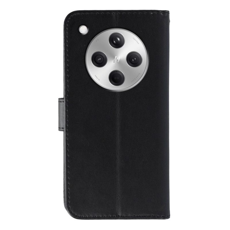 Leren Hoesje Voor Oppo Find X8 Kunstleren Bandje