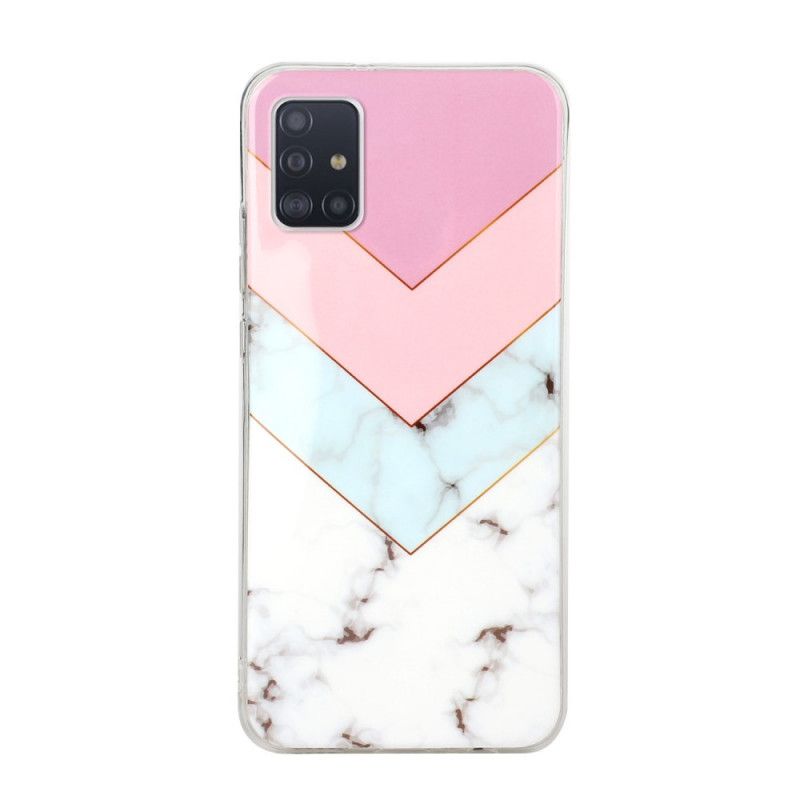 Case Hoesje Samsung Galaxy A51 5G Telefoonhoesje Gekleurd Glamourmarmer