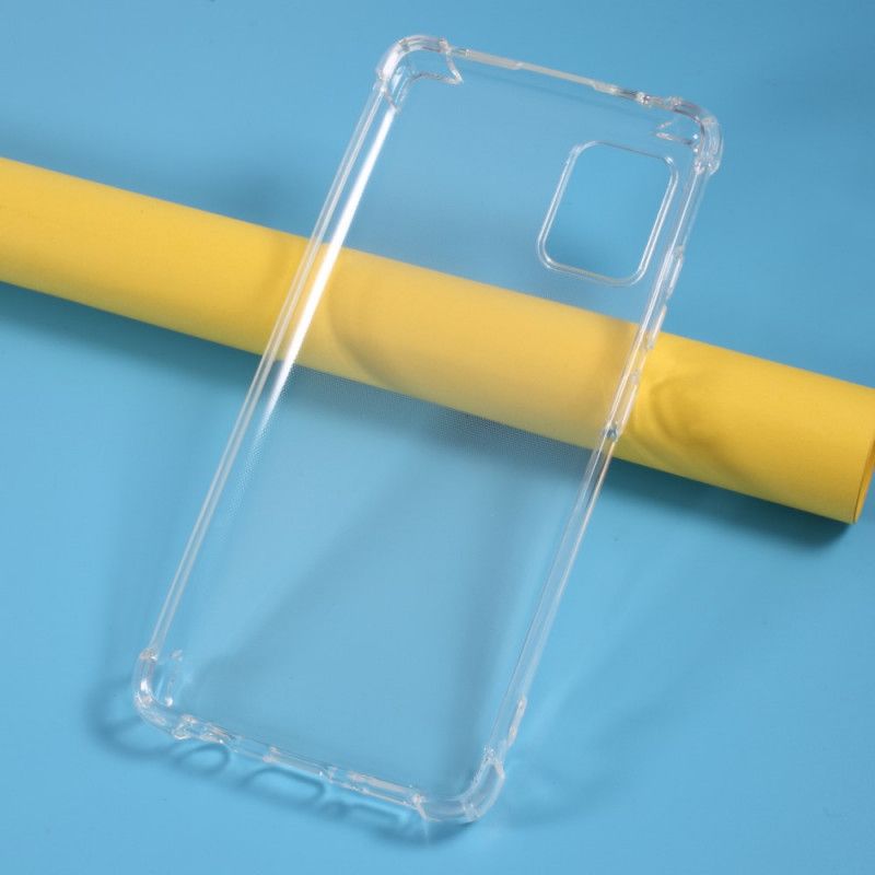Cover Hoesje Samsung Galaxy A51 5G Telefoonhoesje Transparant Versterkte Hoeken
