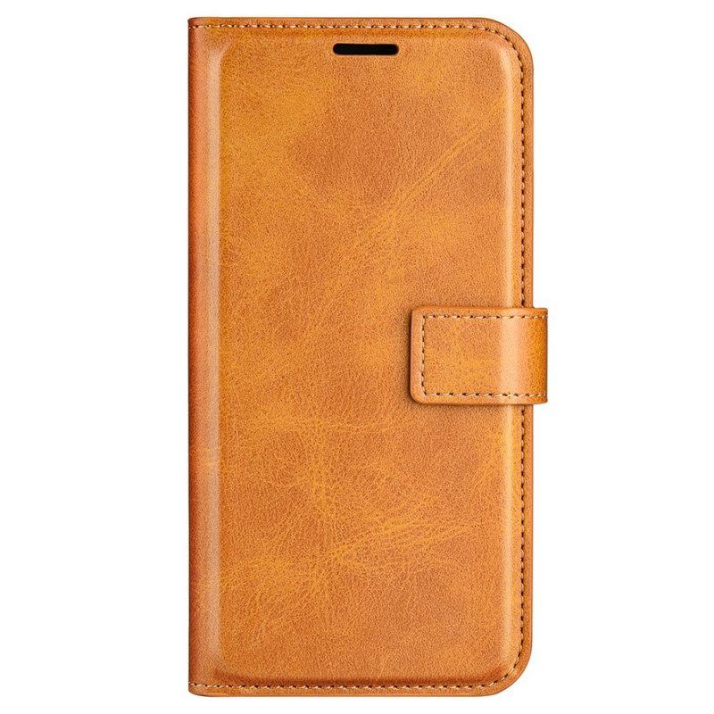 Leren Hoesje voor Oppo Reno 7 Fijne Lederen Stijl