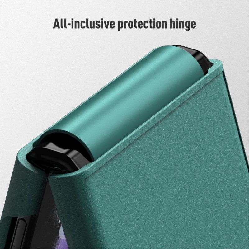 Case Hoesje Samsung Galaxy Z Flip 3 5g Telefoonhoesje Zandstraalstijl