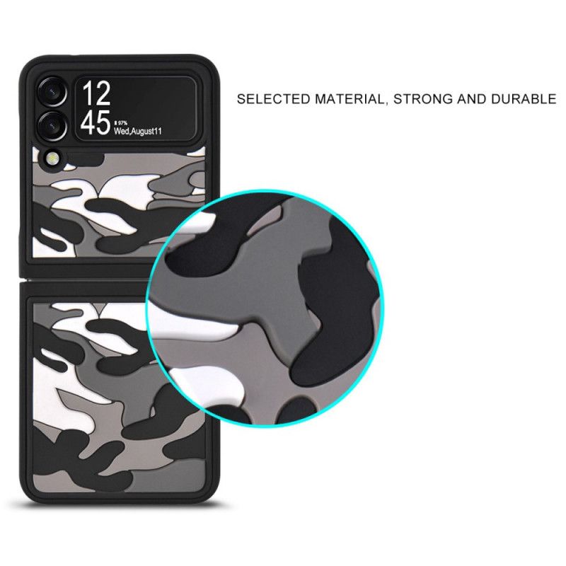 Cover Hoesje Samsung Galaxy Z Flip 3 5g Telefoonhoesje Camouflage