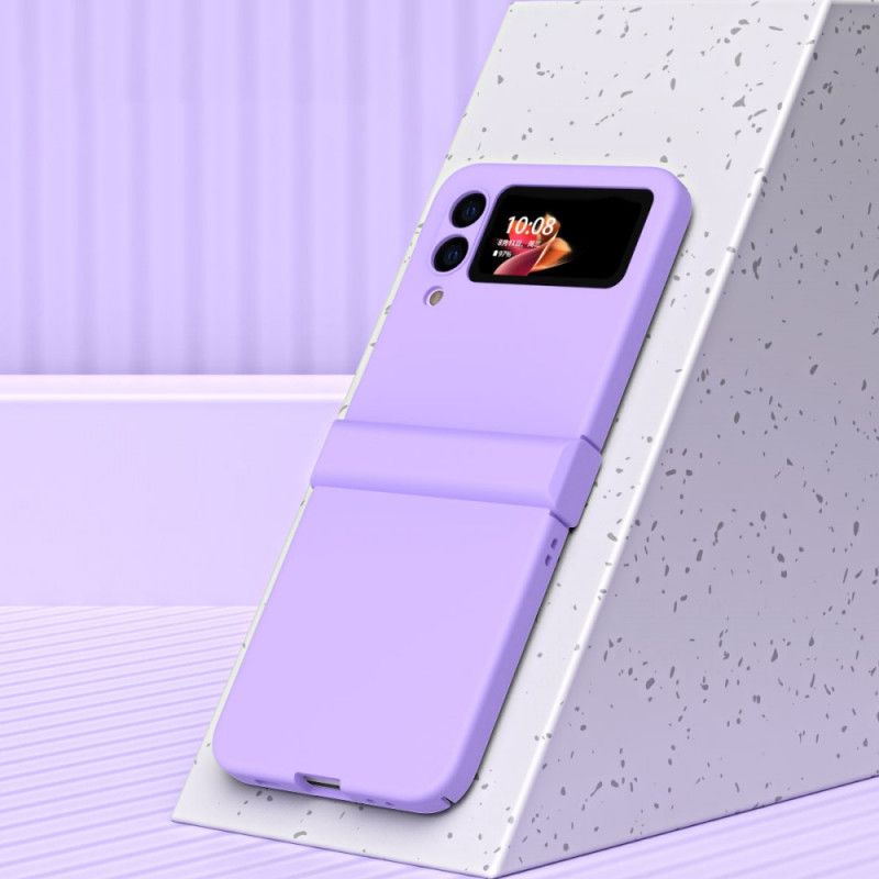 Cover Hoesje Samsung Galaxy Z Flip 3 5g Telefoonhoesje Klassiek Mat