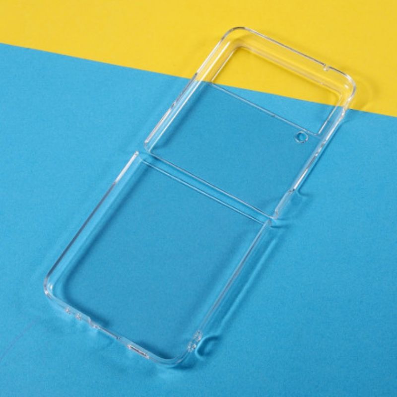 Cover Hoesje Samsung Galaxy Z Flip 3 5g Telefoonhoesje Transparant