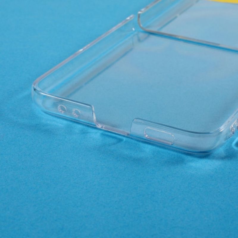 Cover Hoesje Samsung Galaxy Z Flip 3 5g Telefoonhoesje Transparant