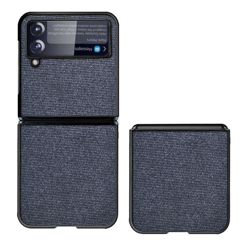 Hoesje Samsung Galaxy Z Flip 3 5g Doek Textuur
