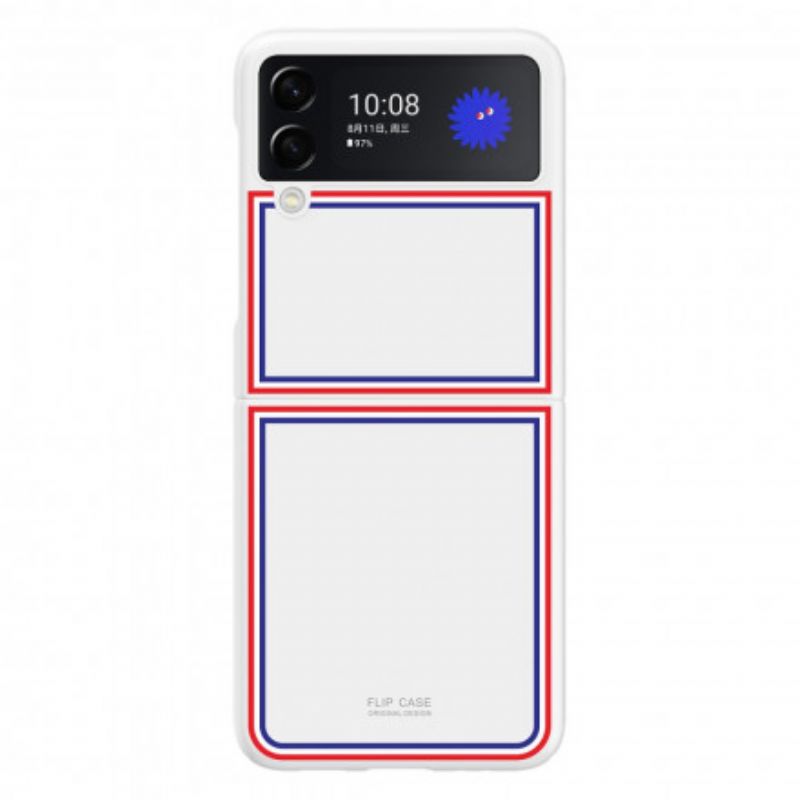Hoesje Samsung Galaxy Z Flip 3 5g Driekleur