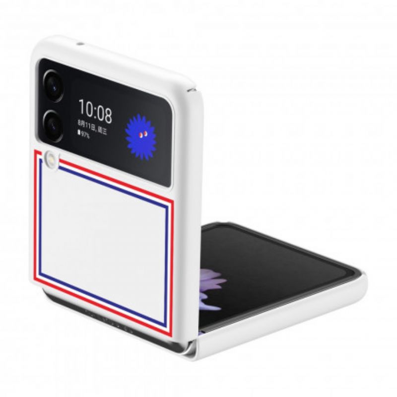 Hoesje Samsung Galaxy Z Flip 3 5g Driekleur