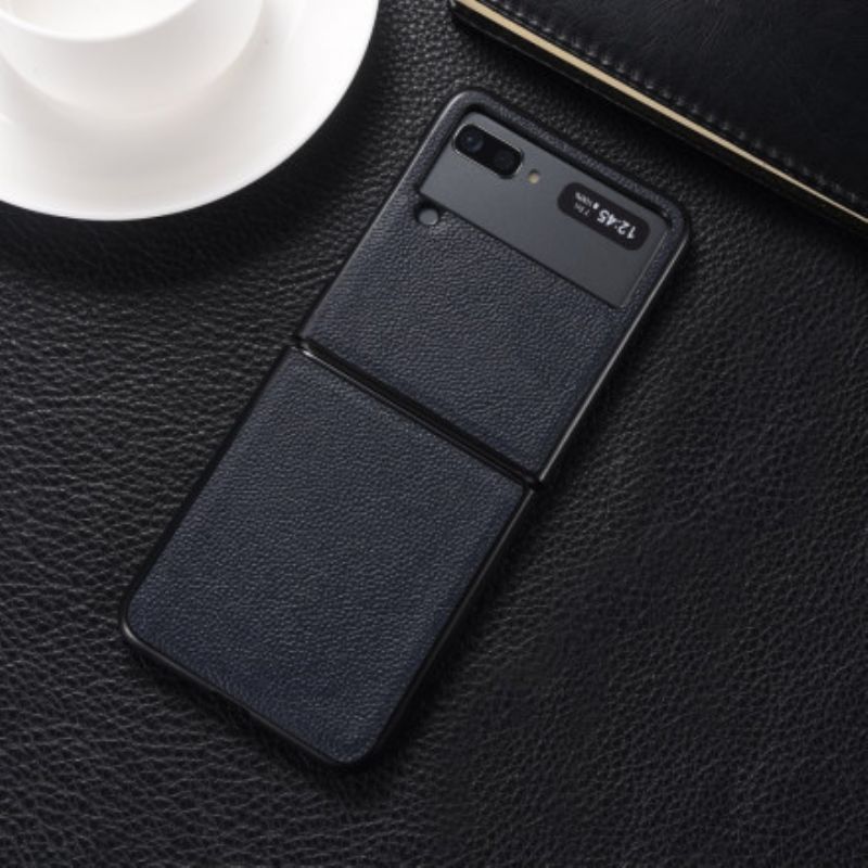 Hoesje Samsung Galaxy Z Flip 3 5g Echt Leer