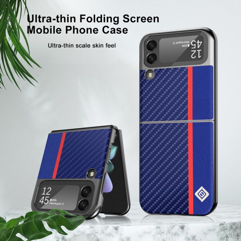 Hoesje Samsung Galaxy Z Flip 3 5g Koolstofvezel Lc.imeeke