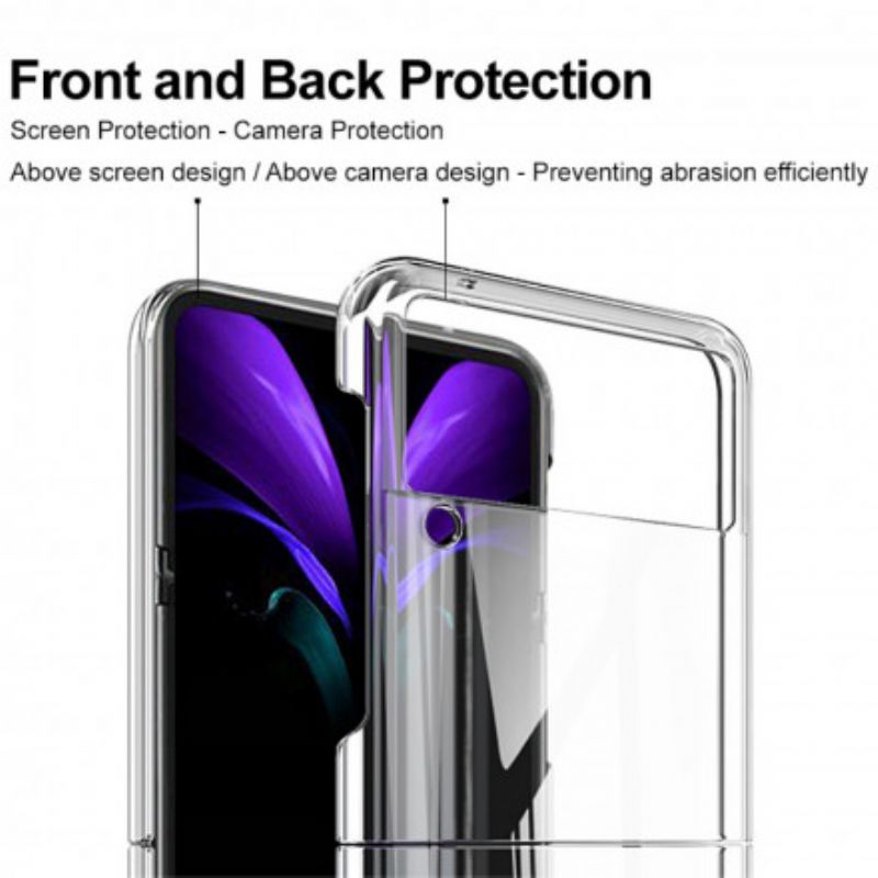 Hoesje Samsung Galaxy Z Flip 3 5g Kristal Imak Bescherming Hoesje