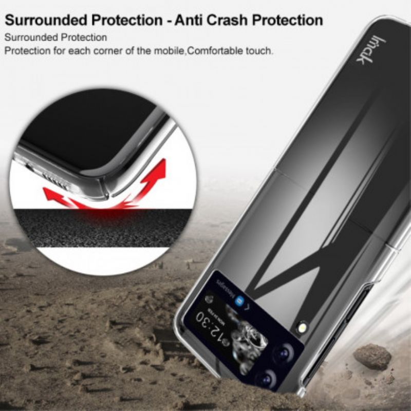 Hoesje Samsung Galaxy Z Flip 3 5g Kristal Imak Bescherming Hoesje