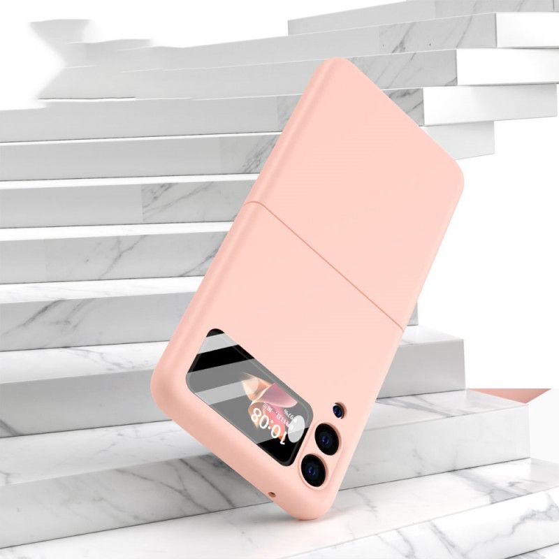 Hoesje Samsung Galaxy Z Flip 3 5g Met Film Van Gehard Glas