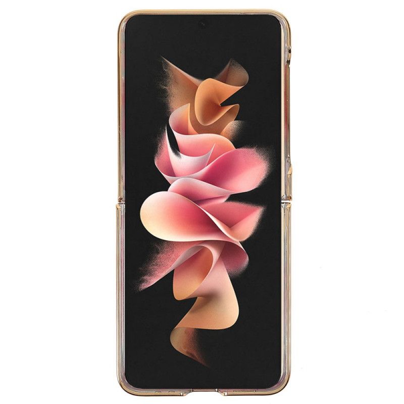 Hoesje Samsung Galaxy Z Flip 3 5g Sierstenen Met Steunring