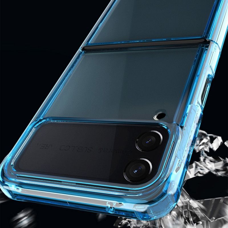 Hoesje Samsung Galaxy Z Flip 3 5g Transparant Gekleurd