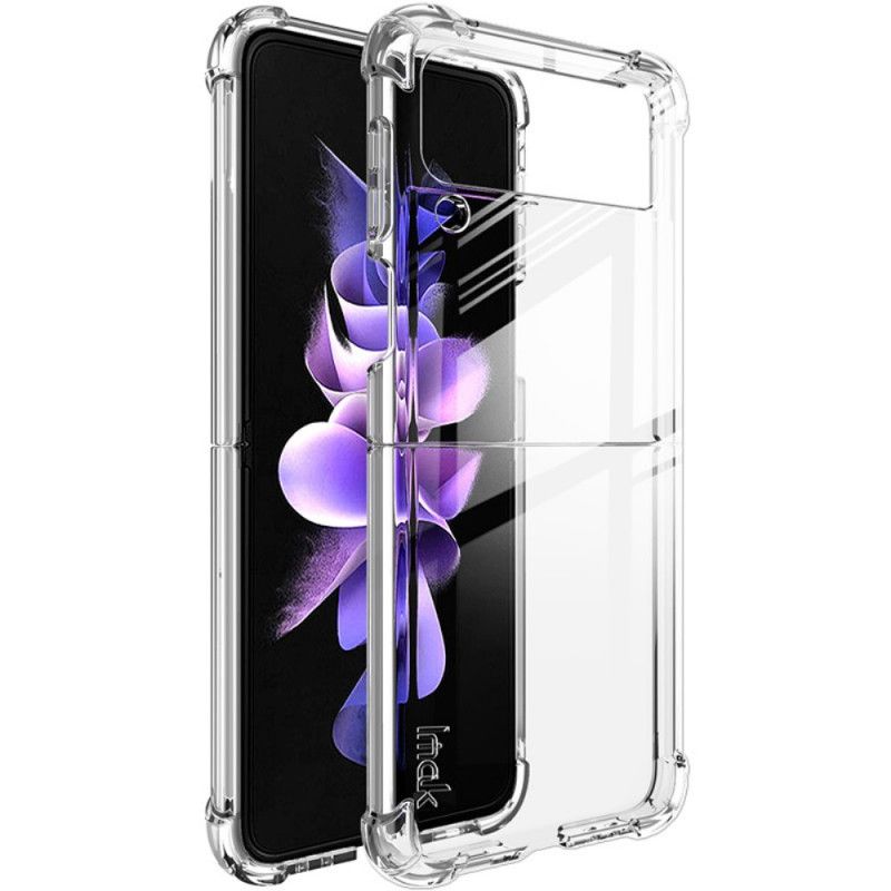 Hoesje Samsung Galaxy Z Flip 3 5g Transparante En Imak-schermfilm