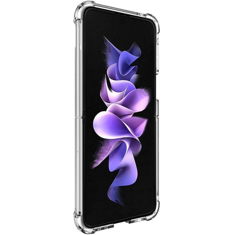 Hoesje Samsung Galaxy Z Flip 3 5g Transparante En Imak-schermfilm