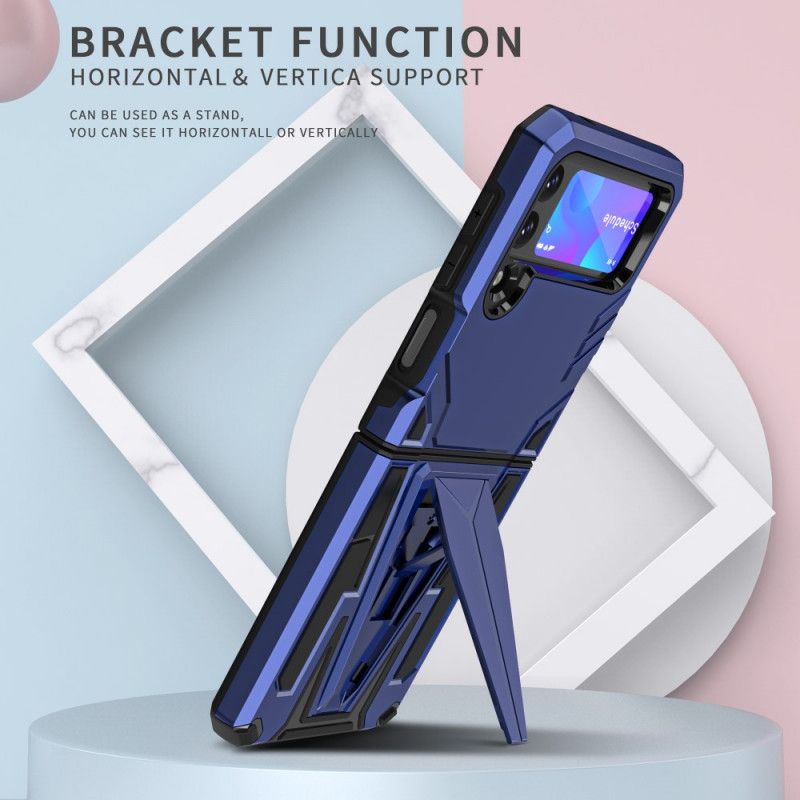 Hoesje Samsung Galaxy Z Flip 3 5g Ultra Resistente V-ondersteuning