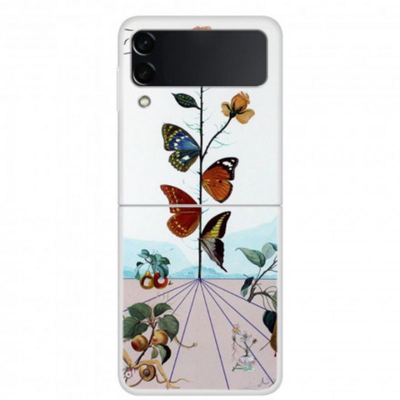 Hoesje Samsung Galaxy Z Flip 3 5g Vlinders Van De Natuur