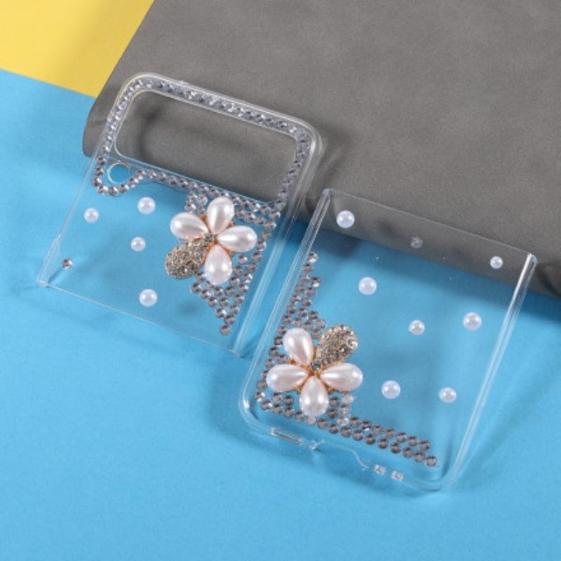 Hoesje Voor Samsung Galaxy Z Flip 3 5g Edelstenen