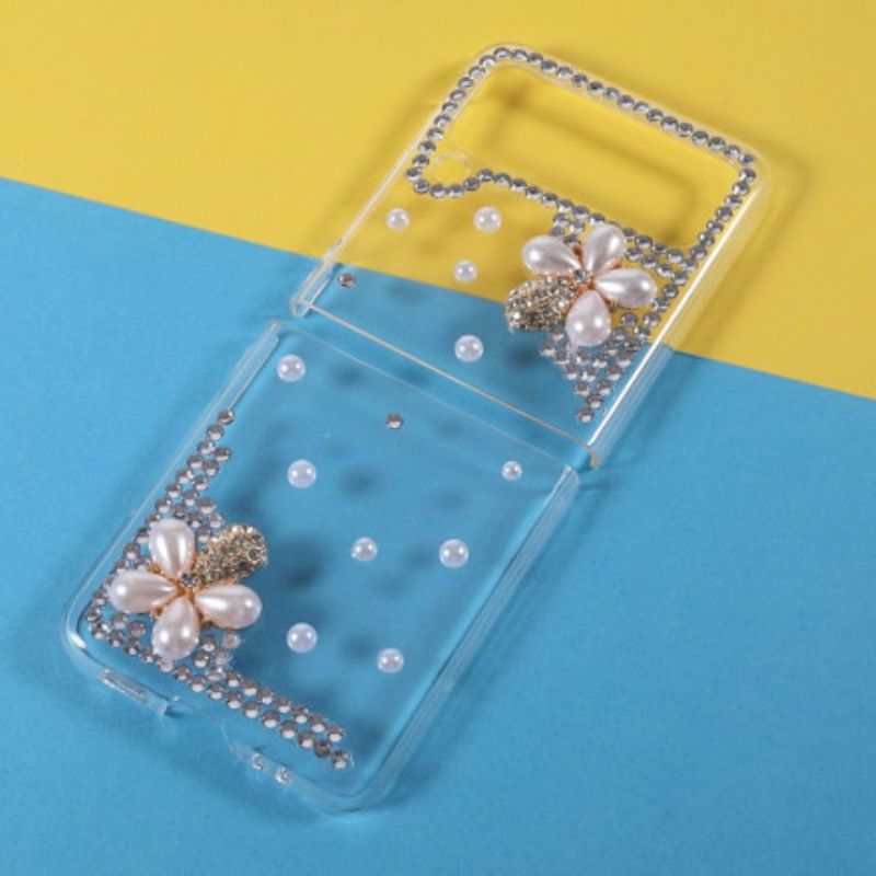 Hoesje Voor Samsung Galaxy Z Flip 3 5g Edelstenen