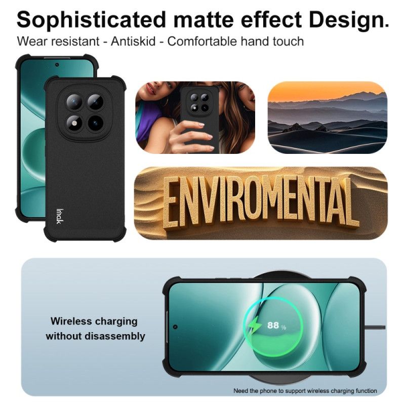 Case Hoesje Xiaomi Redmi Note 15 Pro Plus 5g Telefoonhoesje Imak Transparant