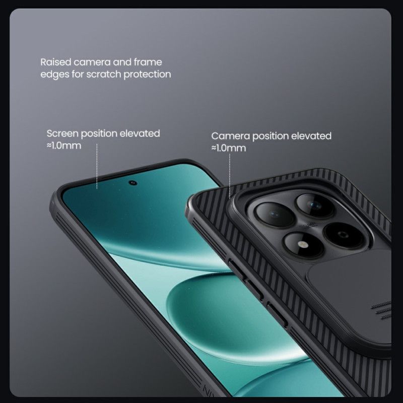 Case Hoesje Xiaomi Redmi Note 15 Pro Plus 5g Telefoonhoesje Nillkin Camshield Pro Met Camerabescherming