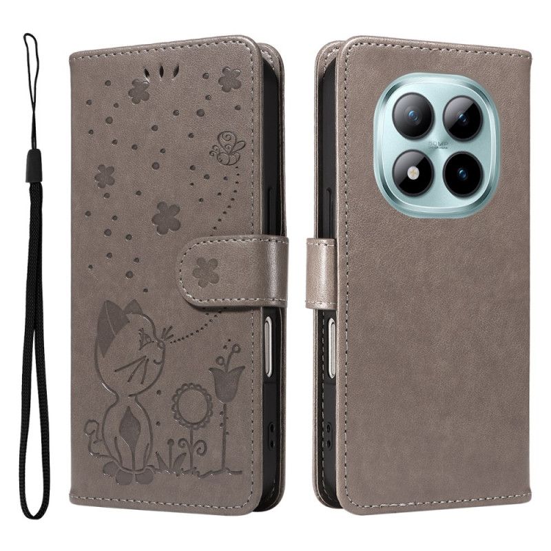 Flip Case Leren Xiaomi Redmi Note 15 Pro Plus 5g Kat En Bij Design