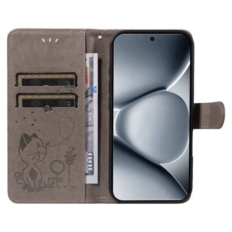 Flip Case Leren Xiaomi Redmi Note 15 Pro Plus 5g Kat En Bij Design