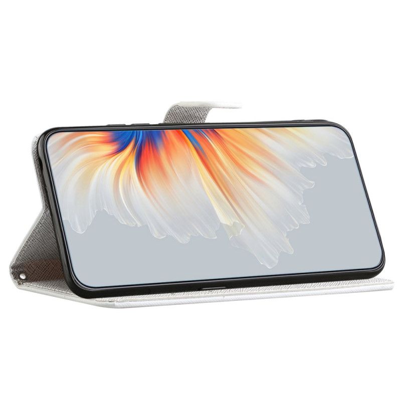 Flip Case Leren Xiaomi Redmi Note 15 Pro Plus 5g Maanbloemen