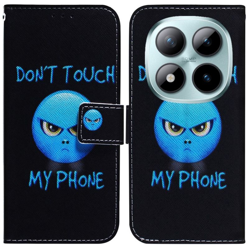 Folio-hoesje Xiaomi Redmi Note 15 Pro Plus 5g Emoji-telefoon