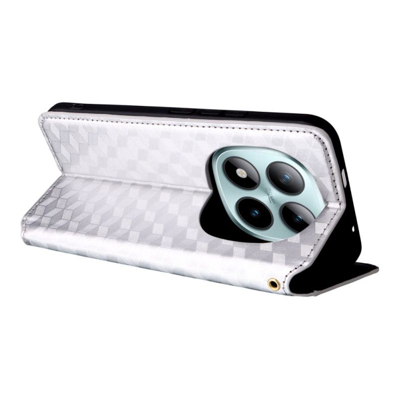 Folio-hoesje Xiaomi Redmi Note 15 Pro Plus 5g Telefoonhoesje Glanzende Diamanten