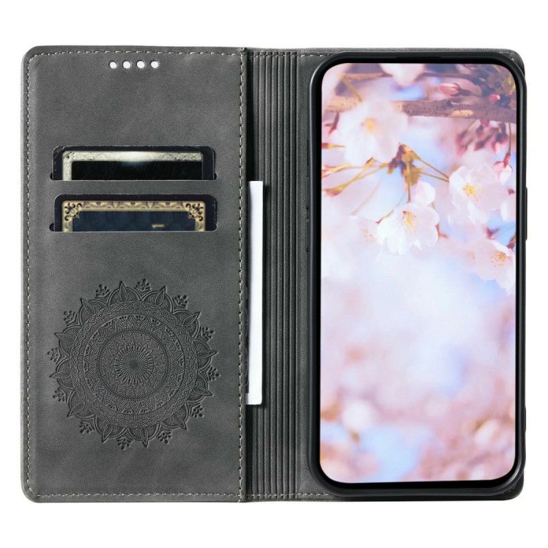 Folio-hoesje Xiaomi Redmi Note 15 Pro Plus 5g Telefoonhoesje Mandala Suède-effect