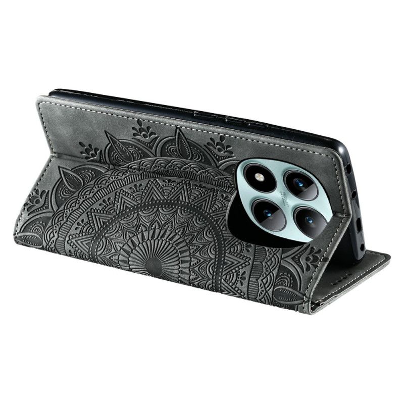 Folio-hoesje Xiaomi Redmi Note 15 Pro Plus 5g Telefoonhoesje Mandala Suède-effect