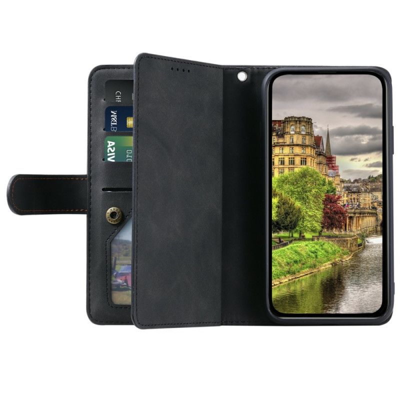 Folio-hoesje Xiaomi Redmi Note 15 Pro Plus 5g Telefoonhoesje Portemonnee Met 9 Kaartsleuven