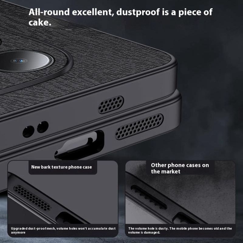 Hoesje Voor Xiaomi Redmi Note 15 Pro Plus 5g Houttextuur