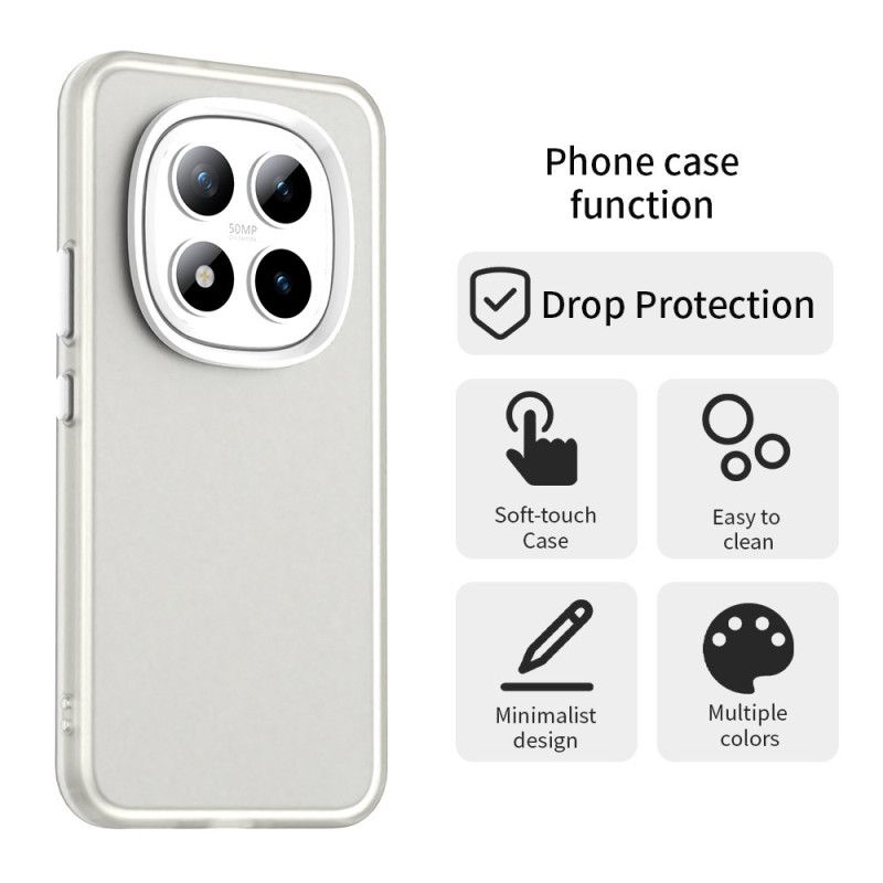 Hoesje Xiaomi Redmi Note 15 Pro Plus 5g Effen Bescherming Hoesje