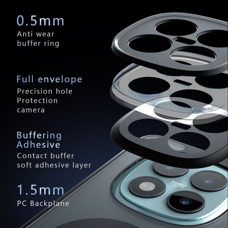 Hoesje Xiaomi Redmi Note 15 Pro Plus 5g Magnetische Matte Afwerking