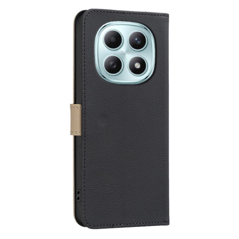 Leren Hoesje Voor Xiaomi Redmi Note 15 Pro Plus 5g Binfen Color Bloemenpatroon