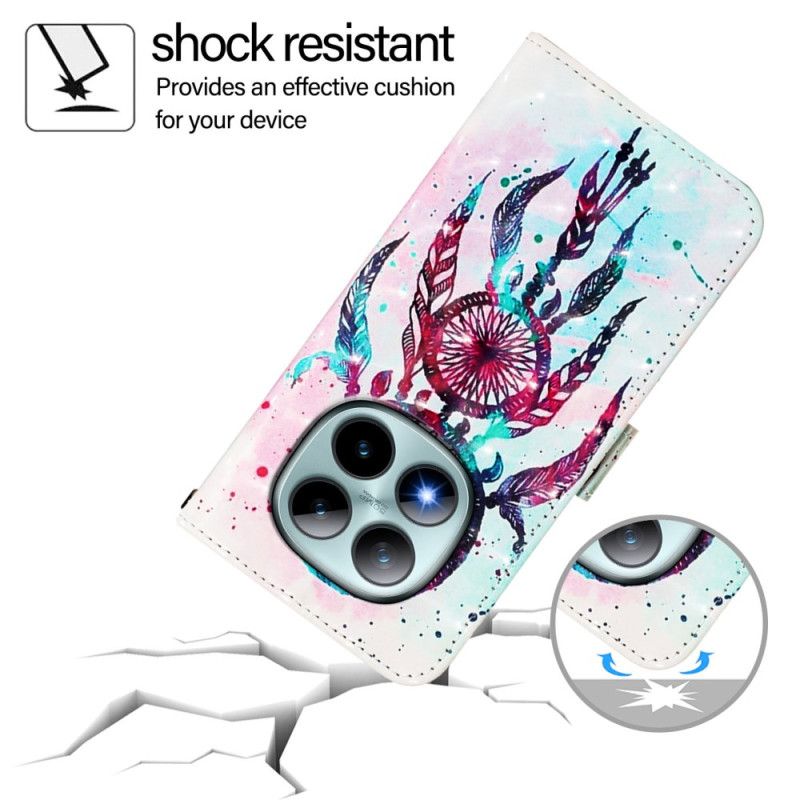 Leren Hoesje Xiaomi Redmi Note 15 Pro Plus 5g Dromenvanger